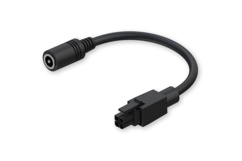 4-PIN TO BARREL SOCKET ADAPTER