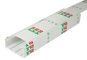 CANAL DE CABLU 121x50 mm CU CAPAC - PERMITE MONTAJUL DE ACCESORII
