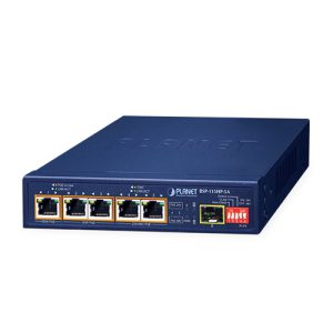 5-Port Hybrid PoE Solar PoE Switch with 1-Port 1000X SFP BSP-115HP-5A