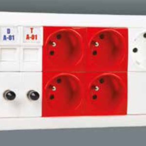 CASETA APLICATA PENTRU 8 MODULE 45x45 mm