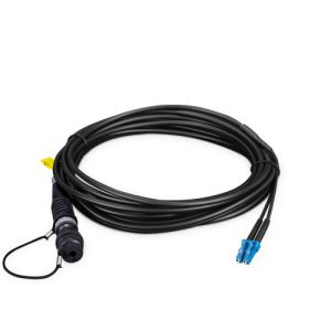 Q-ODC 2 Plug/LC Single-mode Fiber Cable, 6 meters