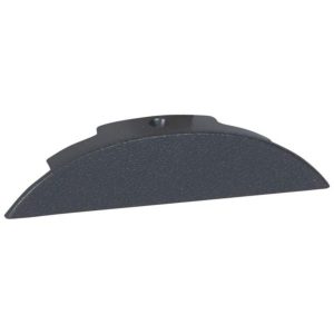 ACCESORIU CAPAC CAPAT PENTRU CANAL DE CABLU SEMIROTUND 75X20 mm (gri)