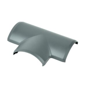ACCESORIU RAMIFICARE (T) PENTRU CANAL DE CABLU SEMIROTUND 75X20 mm (gri)