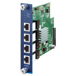 Industrial 4-Port 10/100/1000T Switch Module for IMS-6325-5 (-40~75 degrees C) IMS-4T