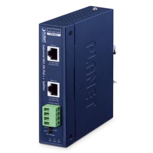 IP30, Industrial Single-Port 10Gbps 802.3bt PoE++ Splitter IPOE-176S
