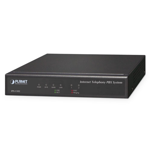 100 User Asterisk base Advance IP PBX with 2 FXO interface IPX-1102