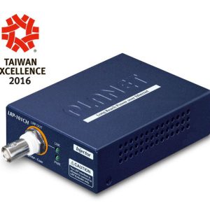 Planet 1-Port 10/100TX PoE PD + 1-Port Coax Long Reach PoE Injector