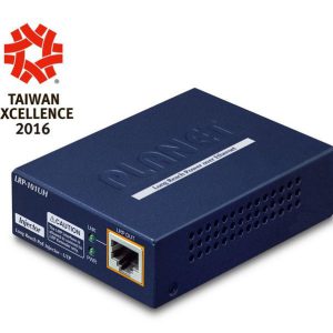 Planet 1-Port 10/100TX PoE PD + 1-Port UTP Long Reach PoE Injector