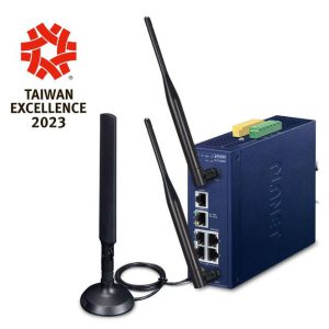 Planet IP30 Industrial IoT LoRaWAN Wireless Gateway