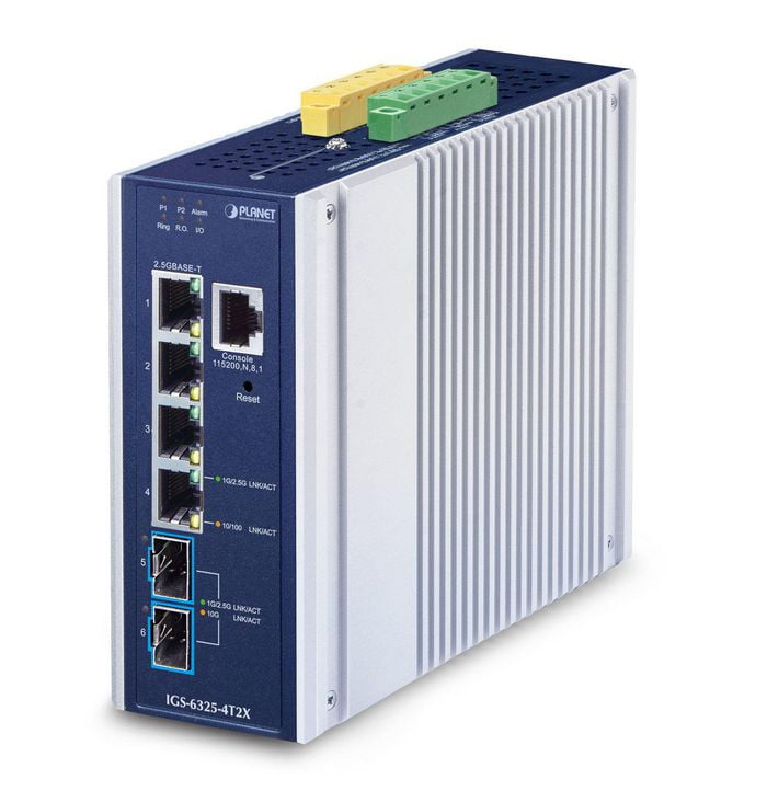 Planet IP30 Industrial L3 4-Port routing