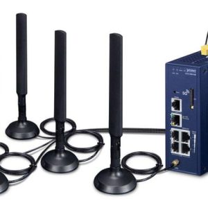 Planet IP30 Industrial IoT LoRaWAN + 5G NR Cellular Gateway