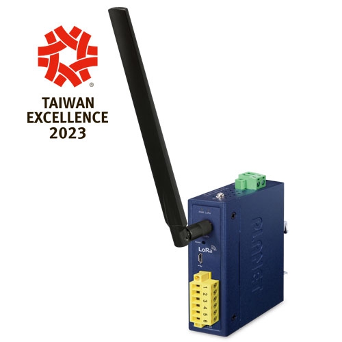 Industrial IP30 LoRa Node Controller - 2 Digital Input + 2 Digital Output LN1140