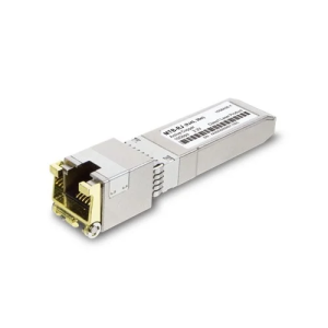 1-Port 10GBASE-T SFP+ Copper RJ45 Transceiver - 30m (-40~85 degrees C)