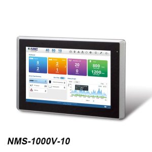Enterprise-class Universal Network Management Controller with 10" LCD Touch screen- 1024 nodes NMS-1000V-10