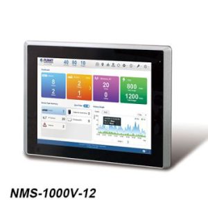Enterprise-class Universal Network Management Controller with 12" LCD Touch screen- 1024 nodes NMS-1000V-12