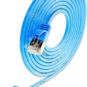 SLIM CAT6 Patchcords ROUND design - U/FTP shielded - blue