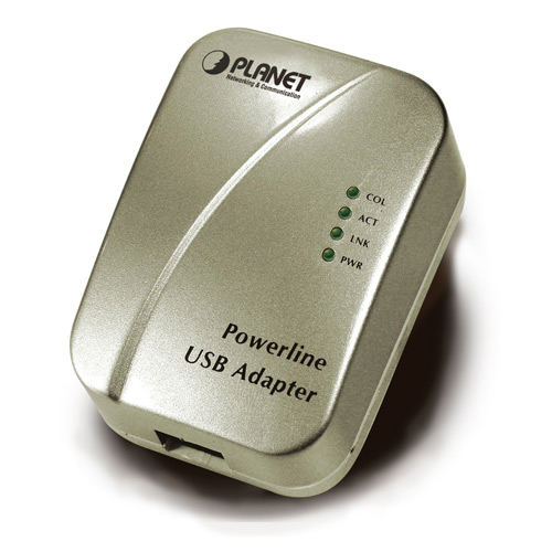 Wall-Mount USB to Power Line Adapter (EU Type) PL-104U-EU