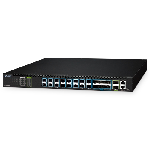 16-Port XGS-PON OLT with 8-Port 10G SFP+ + 2-Port 100G QSFP28 with optional Redundant Power (ITU-T G.984/G.987/G.9807/G.988, 1:256 for XGS-PON/1:128 for GPON splitting ratio, L3 Static Routing, Standard 100~240VAC single Power Supply, dual-AC or AC+DC supported)