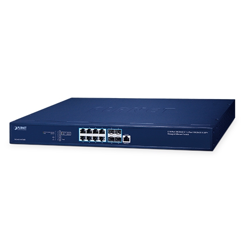 Layer 3 8-Port 10GBASE-T + 4-Port 10GBASE-X SFP+ Managed Ethernet Switch with Dual AC Redundant Power XGS-6311-8T4XR