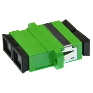 Adapter BKT FO, OS1/2, SC/UPC, duplex, blue, w/o flange