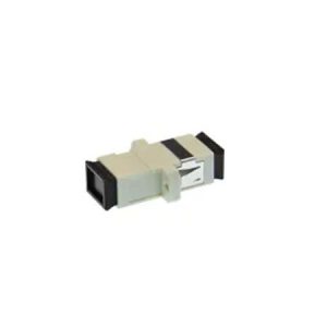 Adapter BKT FO, OM2, SC, simplex, beige, flange