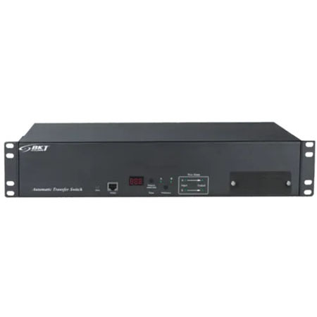 ATS basic BKT 2U 19" 1xIEC60309 32A/250V (built in cable), plug 2xIEC60309 32A/250V (built in cable), cable 2.0m