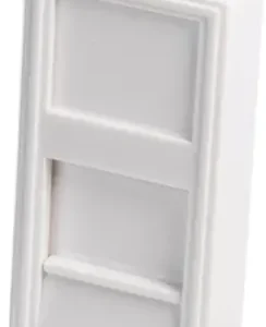 Flat adaptor BKT, M45 1xRJ45, keystone standard