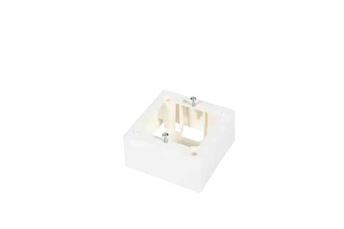 Surface mount box BKT 2 modules (81 x 81 x 40)