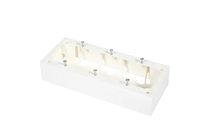 Surface mount box BKT 6 modules (205 x 81 x 40)
