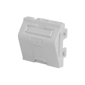 Angled adaptor BKT 1xRJ45 (45 x 45) descriptive field