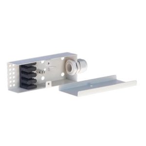 19'' organiser for fiber optic tubes dividers BKT12, 3U, field for 8 pcs of dividers, not equipped, grey