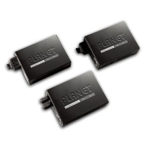 10/100Base-TX to 100Base-FX Bridge Media Converters FT-801