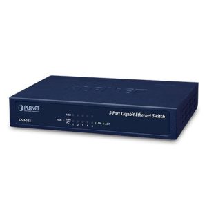 5-Port 10/100/1000BASE-T Gigabit Ethernet Switch GSD-503