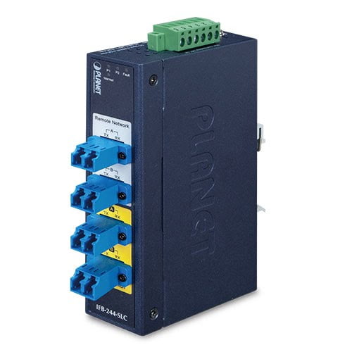 Industrial 2-Channel Optical Fiber Bypass Switch IFB-244-SSC
