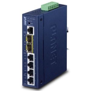 L2+ Industrial 4-Port 10/100/1000T + 2-Port 1G/2.5G SFP Managed Ethernet Switch IGS-5225-4T2S