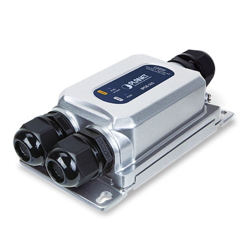 Industrial IP67 1-Port 60W 802.3bt PoE++ Injector (-40~75 degrees C) IPOE-175
