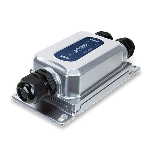 Industrial IP67 1-Port 802.3bt PoE++ to 2-Port 802.3at/bt PoE++ Extender IPOE-E302
