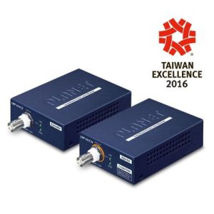 1-Port Long Reach PoE over coax Extender Kit (LRP-101CH + LRP-101CE) LRP-101C-KIT