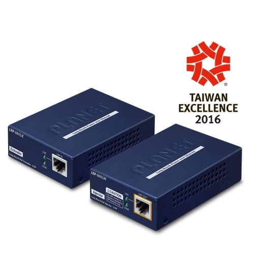 1-Port Long Reach PoE over UTP Extender Kit (LRP-101UH + LRP-101UE) LRP-101U-KIT