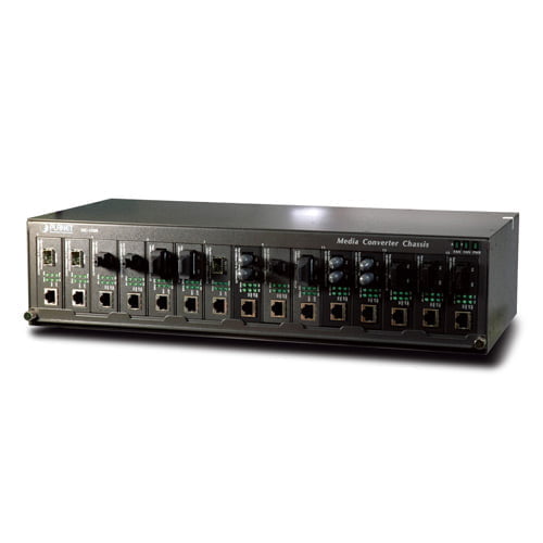 15-Slot Media Converter Chassis MC-1500
