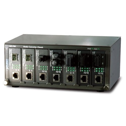 7-Slot Media Converter Chassis MC-700