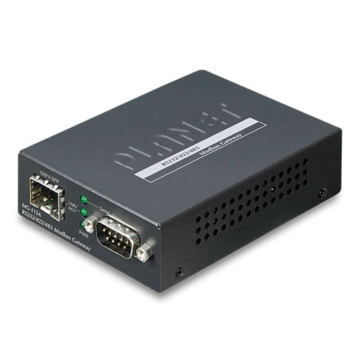 1-port RS232/422/485 Modbus Gateway with 1-Port 100BASE-FX SFP MG-115A