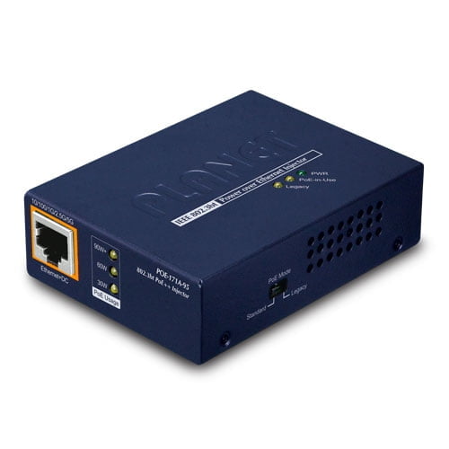 Single-Port Multi-Gigabit 802.3bt PoE++ Injector (95 Watts) POE-171A-95