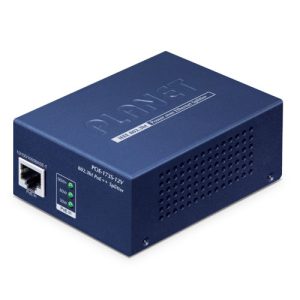 Single-Port 10/100/1000T 802.3bt PoE++ Splitter – 12V DC