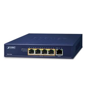 1-Port 802.3bt PoE++ to 4-Port 802.3af/at Gigabit PoE Extender POE-E304