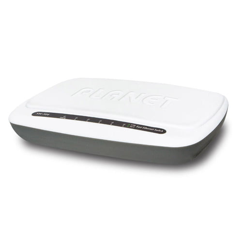 5-Port 10/100Mbps Desktop Fast Ethernet Switch SW-504