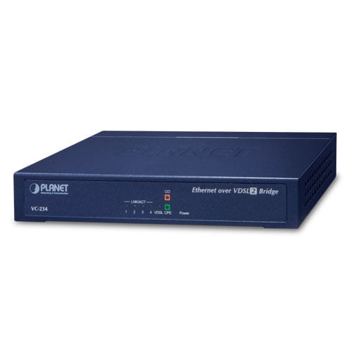 4-Port Ethernet over VDSL2 Bridge (Profile 30a) VC-234