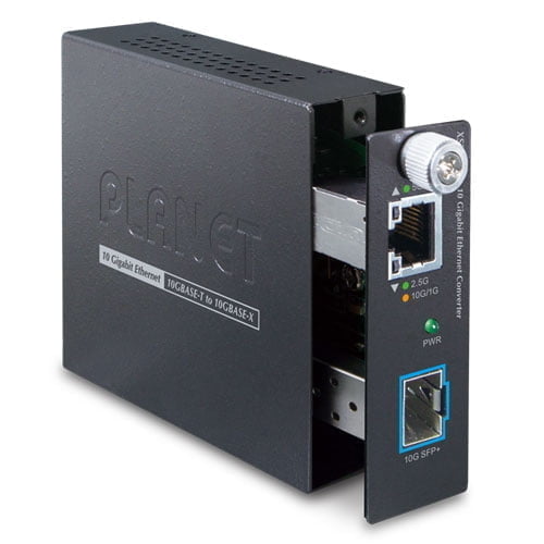 10G/5G/2.5G/1G/100M Copper to 10GBASE-X SFP+ Smart Media Converter XST-705A