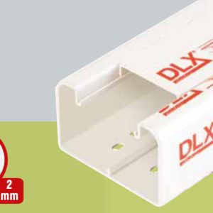 CANAL DE CABLU 85X50 mm CU CAPAC, CLIPSARE DIRECTA A APARATAJULUI (Snap-on) - PERMITE MONTAJUL DE ACCESORII