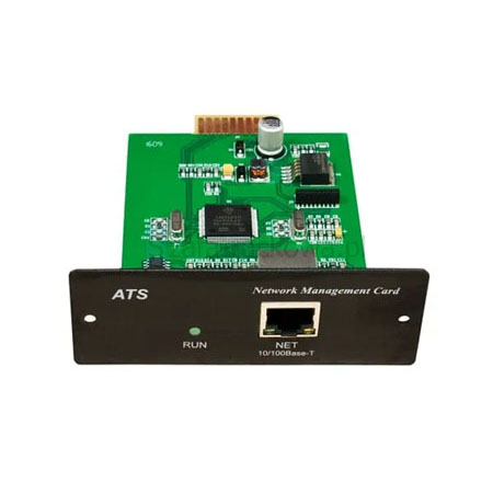 BKT hot-swappable SNMPv2/WEB Card, for ATS expansion